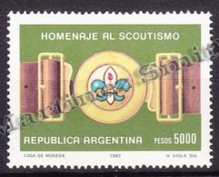 Argentina 1982 Yvert 1304, Scouting 75th Centenary - MNH - Unused Stamps