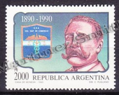 Argentina 1990 Yvert 1723, Centenary Of The Superior School Of Commerce Carlos Pellegrini - MNH - Neufs