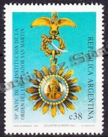 Argentina 1993 Yvert 1817, Order Of The Liberator General San Martín 50th Annivesary - MNH - Ungebraucht