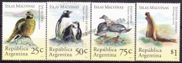 Argentina 1994 Yvert 1849- 52,  Wildlife Of Maldives  - MNH - Ungebraucht