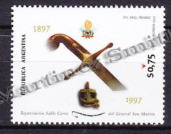 Argentina 1997 Yvert 1961, Curved Saber Of San Martín - MNH - Unused Stamps