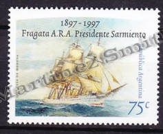 Argentina 1997 Yvert 1994, Centenary Of The  Frigate A.R.A Faustino Sarmiento President - MNH - Unused Stamps