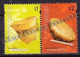 Argentina 2000 Yvert 2203- 04, Definitive, Traditional Crafts - MNH - Nuevos