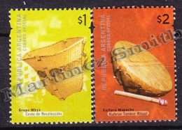 Argentina 2000 Yvert 2203- 04, Definitive, Traditional Crafts - MNH - Ongebruikt