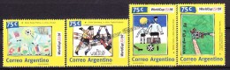 Argentina 1994 Yvert 1845- 48, Football World Cup USA 94 - MNH - Nuevos