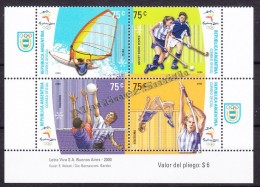 Argentina 2000 Yvert 2193- 96, Sydney Olympic Games - MNH - Nuevos