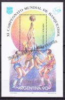 Argentina 1990 Yvert BF 44, Argentina '90 Basketball World Championship - MNH - Neufs