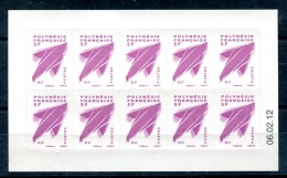 Polynésie - Carnet Yvert 990 - Cd 06.02.12 - Cote 40 - T441 - Unused Stamps