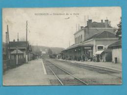 CPA - Chemin De Fer Intérieur De La Gare BOURGOIN 38 - Bourgoin