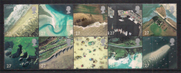 Great Britain  2002 Coastal Landscape, Mi 1993-2002  MNH(**) - Unused Stamps