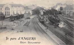 Angers      49     Gare  Train  Je Pars - Angers