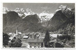 EARLY REAL PHOTOGRAPH POSTCARD, STONE MOUNTAINS, LOFER, AUSTRIA, HOUSES, BUILDINGS, SCENIC - Lofer