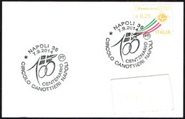 ROWING - ITALIA NAPOLI 2014 - CENTENARIO CIRCOLO CANOTTIERI NAPOLI - SMALL SIZE CARD - Rowing