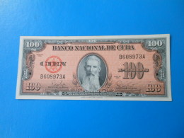 Cuba 100 Pesos 1959 P93a UNC - Cuba