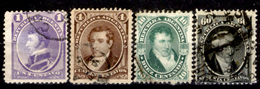 Argentina-00014 - 1867-73 - Yvert & Tellier N. 16,17,19,22 (o) - Privo Di Difetti Occulti. - Usados