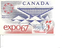 Exposition De Montréal -1967 ( CM Du Canada à Voir) - 1967 – Montreal (Canada)