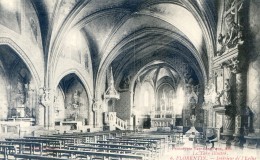 Tarn -  Florentin - Intérieur De L'Eglise - Vaour