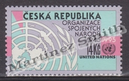 Czech Republic - Tcheque 1995 Yvert 90 50th Ann. United Nations, ONU - MNH - Unused Stamps