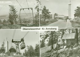 AK DDR Oberwiesethal Kr. Annaberg 1985 MBK Fichtelberg - Oberwiesenthal