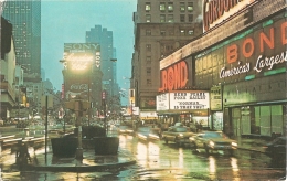 USA - NY - New York : Times Square, "The Great White Way".. - Acacia Card Company (circ. 1975) - [Bond] - Time Square
