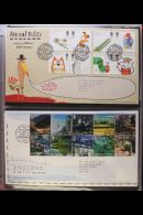 2006-2008 COMMEMORATIVE FDC COLLECTION An Attractive COMPLETE Collection (Less Post & Go) Of Illustrated... - FDC