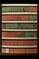 1910-35 KGV ACCUMULATION Mainly Used Collection/accumulation On Hagner Pages, With Duplicated Issues Showing Some... - Zonder Classificatie