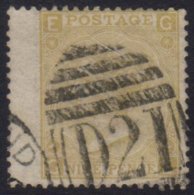 1867-80 9d Pale Straw, Wmk Spray, SG 111, A Fine Used Wing Margin Example With Neat "D21" Duplex Cancel. For More... - Andere & Zonder Classificatie