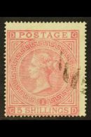 1867 5s Pale Rose, SG 127, Plate 1, Used With Lovely Small Part Cancellation Leaving The Portrait Clear. For More... - Andere & Zonder Classificatie