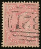 1855-57 4d Rose Wmk Large Garter INVERTED, (SG 66wi) SG Spec J51(2)d, Fine Used. For More Images, Please Visit... - Other & Unclassified