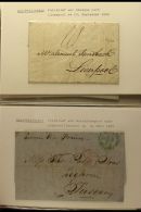 1804-99 POSTAL HISTORY COLLECTION An Attractive & Interesting Collection Of Envelopes Inc Registered &... - Andere & Zonder Classificatie