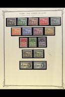 1938-50 COMPLETE FINE MINT COLLECTION On Dedicated Album Pages, Complete From The 1938-45 Definitives To The 1950... - Turks E Caicos