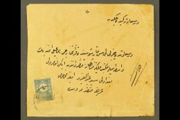 USED IN IRAQ 1901 Cover Addressed In Arabic, Bearing 1901 1pi Internal Mail Tied By Bilingual "HILLE" Cds Cancel,... - Otros & Sin Clasificación