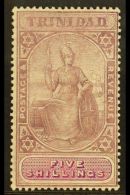 1904-07 5s Deep Purple And Mauve, SG 144, Fine Mint. For More Images, Please Visit... - Trinidad Y Tobago