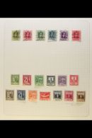 ANDORRA 1928-1953 ALL DIFFERENT Mint & Used Collection Presented On Album Pages. Includes 1928 Opt'd Used Set... - Otros & Sin Clasificación