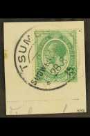 TSUMEB FORERUNNER Postmark On ½d Of South Africa, Putzel No. 4, Fine On Piece. For More Images, Please... - África Del Sudoeste (1923-1990)