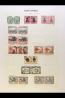 1930-1951 COLLECTION On Leaves, Inc (all As Horiz Pairs) 1930-44 Inc 1d Type II Mint, 2d Mint, 4d SG 32 Used, 1s... - Unclassified