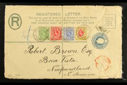 ORANGE RIVER COLONY 1903 (12 Oct) Postal Stationery 4d Registered Envelope (size 201x127mm), H&G 1, Addressed... - Zonder Classificatie