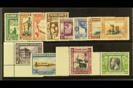 1933 Wilberforce Set Complete To 10s, SG 168/80, Mint With Gently Toned Gum (12 Stamps) For More Images, Please... - Sierra Leone (...-1960)