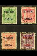 1955 5s Green To £2 Bright Purple Postal Fiscals, Set Complete, SG 232/5, Very Fine And Fresh Used. (4... - Samoa