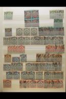 1896-1909 MINT & USED ACCUMULATION Useful Lot On Stock Pages, We See 1896-7 Die I All Values Used To 4s, Few... - Otros & Sin Clasificación