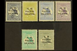 1915-26 "N. W. PACIFIC ISLANDS." Overprints Group On Kangaroo Stamps Of Australia With (watermark W2) 2½d,... - Papúa Nueva Guinea