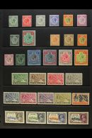 1913-36 MINT KGV COLLECTION Presented On A Stock Page. Includes 1913-21 MCA Wmk Range To 10s, 1921-33 MSCA Wmk... - Nyasaland (1907-1953)