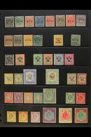 1891-1911 MINT COLLECTION Presented On A Stock Page. Includes 1891-95 Set To 10s, 1892 4s On 5s And 1893 1d On 2d,... - Nyassaland (1907-1953)