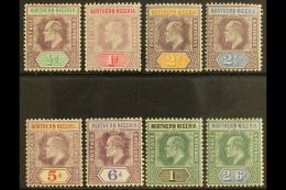 1905-07 Complete Definitive Set, SG 20a/27a, Fine Mint. (8 Stamps) For More Images, Please Visit... - Nigeria (...-1960)