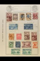 1882-1935 OLD TIME USED COLLECTION Presented On A Set Of Tiny Album Pages. Includes 1882-1900 QV Side Face Range... - Other & Unclassified