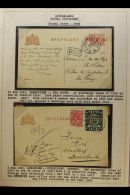 POSTAL STATIONERY - SPECIALISED COLLECTION 1870's To 1970's Unused And Used (mostly Unused) In An Album. With... - Other & Unclassified