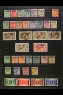 BRITISH CURRENCY 1907-56 USED COLLECTION Presented Chronologically On A Pair Of Stock Pages. Includes 1907 KEVII... - Otros & Sin Clasificación