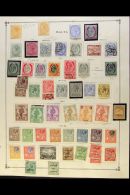 1863-1967 MINT AND USED COLLECTION On Album Pages, Somewhat Untidily Arranged And Occasional Duplication, But... - Malta (...-1964)