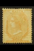 1860-63 ½d Buff, No Watermark, On Thin Hard White Paper, SG 3, Mint With Part Original Gum And Good Colour.... - Malte (...-1964)