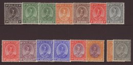PAHANG 1935-41 Definitive Set To 30c, SG 29/41, Plus Unissued 2c Orange & 8c Grey (See SG Footnote), Very Fine... - Other & Unclassified